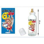 Biberon en verre pour f�ter le passage � la soixantaine - biberon des 60 ans