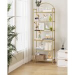Bibliothque 6 niveaux tagre en chelle en verre tremp tagre mince pour la chambre la salle de bain ...
