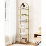 Bibliothque 6 niveaux tagre en chelle en verre tremp tagre mince pour la chambre la salle de bain ...