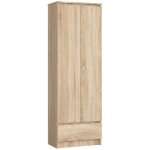 Bibliothèque de bureau akord r60 chêne sonoma 60 cm 2 portes 1 tiroir façade chêne sonoma 4 étagères ... Bibliothèque de bureau akord r60 chêne sonoma 60 cm 2 portes 1 tiroir façade chêne sonoma 4 étagères ...
