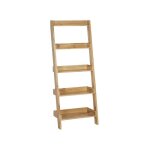 Biblioth�que �chelle 5 niveaux bois clair mobile trio