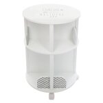 Biblioth�que enfant ronde gris h59cm - atmosphera cr�ateur dint�rieur