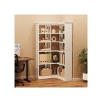 Biblioth�que �tag�re dangle en forme de l colonne avec 5 casiers ouverts meuble de rangement multifonctionnel ...