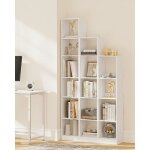 Bibliothque tagre de rangement 4 niveaux meuble cube pour salon bureau chambre style scandinave 24 ...