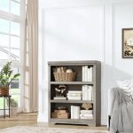 Biblioth�que � �tag�res r�glables - garvee - 3 niveaux - 60 cm largeur - �tag�res r�glables - 60x30x100 ...
