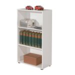 Inter link bibliothèque / Étagère à 3 rangements arco 2 blanc Inter link bibliothèque / Étagère à 3 rangements arco 2 blanc