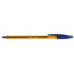 Stylo bic cristal - bic - 132948 - pointe fine - couleur bleu - stylo jetable