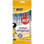 Bic® - lot de 27 stylos à bille cristal® original - noir bleu rouge et vert Bic® - lot de 27 stylos à bille cristal® original - noir bleu rouge et vert