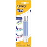 Bic lot de 3 recharges pour stylo roller encre gel effaçable gelocity illusion - bleu Bic lot de 3 recharges pour stylo roller encre gel effaçable gelocity illusion - bleu