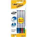 Feutres effaables  sec velleda 1721 - bic - lot de 5 - pointe ogive bloque