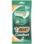 Bic comfort2 10 rasoirs jetables de 2 lames pour homme