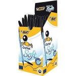 Stylo - bille - bic - cristal soft - non rétractable - noir - boîte de 50 Stylo - bille - bic - cristal soft - non rétractable - noir - boîte de 50