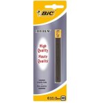 Mines pour crayon - bic - criterium 1 - 6 mines hi - polymer - 2mm - hb
