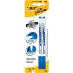 Bic - feutre effaable  sec bleu velleda 1721 - fin x2