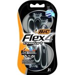 Bic flex 4 comfort rasoirs jetables 4 lames 3 unités Bic flex 4 comfort rasoirs jetables 4 lames 3 unités