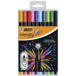 Bic intensity stylos feutres pointe fine (08 mm) - couleurs assorties pochette de 10 Bic intensity stylos feutres pointe fine (08 mm) - couleurs assorties pochette de 10