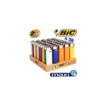 Bic j26 - bi - bic - set prsentoir de 50 briquets maxi bic j26 - 50 grands briquets dans leur prsentoir ...