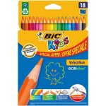 Crayons de couleur - bic® - kids evolution® - 18 pièces - corps hexagonal - mine très solide Crayons de couleur - bic® - kids evolution® - 18 pièces - corps hexagonal - mine très solide