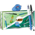 Kit dcriture - bic - 9 pices - stylos - bille - crayon graphite - marqueur permanent