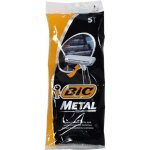 Bic mtal barbes difficiles rasoirs jetables 1 lame 5 units