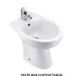 Bidet brive blanc 4382 - jacob delafon - monotrou 50mm - céramique Bidet brive blanc 4382 - jacob delafon - monotrou 50mm - céramique
