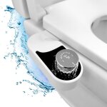 Bidet japonais pour wc ? kit completinstallation facilesans �lectricit�douchette hygi�nique � jet r�glabledoub ...