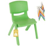 Bieco chaise enfant empilable en plastique vert d�s 12 mois charge max 80 kg pour int�rieur et ext�rieur ...