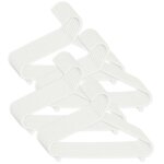 Cintres enfant - bieco - 32 pcs - plastique de haute qualit - longueur 30 cm - blanc