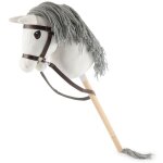 Bieco hobby horse cheval b�ton schimmel - taille s avec bride b�ton et queue amovibles pour saut d?obstacles ...