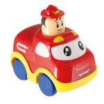 Bieco voiture � friction b�b� camion de pompiers rouge d�s 9 mois appuie et roule jouet voiture � pousser ...