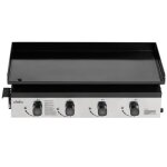 Bighorn plancha gaz 4 brűleurs en acier cuisson teppanyaki Bighorn plancha gaz 4 brűleurs en acier cuisson teppanyaki