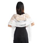 Bigood chle mariage femme echarpe anniversaire en dentelle foulard cheveux pour robe de soire floral ...