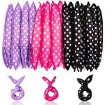 Bigoudis de cheveux - flexible magiques - �ponge de nuit - 30 pcs - sans chaleur - diy coiffure
