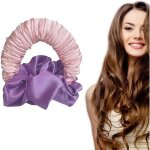 Bigoudis cheveux heatless hair curlers rouleau � cheveux boucle sans chaleur elastique chouchou cheveux ...