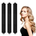 Bigoudis cheveux - non chaleur - 3 pi�ces - boucles naturelles - confortable - facile � utiliser