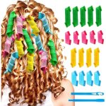 Bigoudis flexiblebigoudis magiquesbigoudis cheveuxhair curlerbigoudi magique bricolage avec crochet de ...