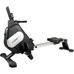 Bigzzia rameur magntique rameur dappartement avec lcd console et 16 niveaux de rsistance rail en aluminium ...