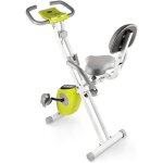 Bigzzia v�lo dappartement pliable - x - bike avec dossier r�glable - �cran lcd avec rythme cardiaque ...