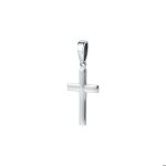 Bijou - cleor - croix argent 925 / 1000 - taille unique - mixte - argent