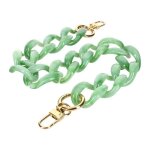 Bijou de téléphone - non spécifié - grosse maille - 45cm - vert jade - chaîne solide Bijou de téléphone - non spécifié - grosse maille - 45cm - vert jade - chaîne solide