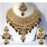 Bijoux indiens parure de mariage en plaqu or p. . .
