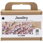 Bijoux - mini mix cratif - couleurs pastel - pour enfants -  partir de 4 ans