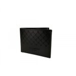 Bill tornade coffret portefeuille et porte - cartes coffret noir lisse homme