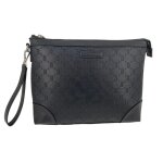 Bill tornade pochette homme en similicuir emboss croco noir homme