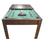 Billard am�ricain - ambiance - 7ft - couleur ch�ne et tapis vert