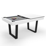 Billard américain convertible horizon avec plateau dînatoire 206 x 116 cm Billard américain convertible horizon avec plateau dînatoire 206 x 116 cm