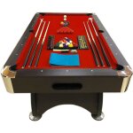 Billard amricain red dev - 7ft - dimensions rglementaires - robuste et durable