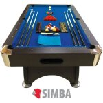 Billard americain neuf snooker table de poll biljart salon 7 ft - blue sea table de billard dimensions ...