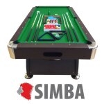 Billard americain neuf snooker table de poll biljart salon 8 ft verte table de billard dimensions rglementair ...