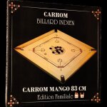 Billard indien - carrom mango - 83 x 83 cm